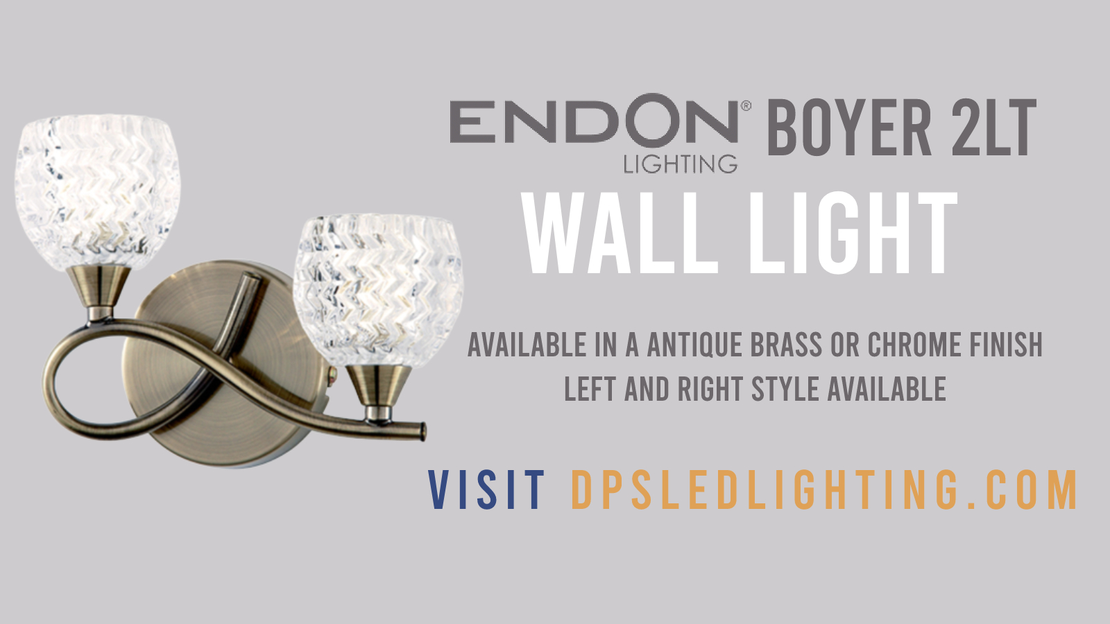 Complete with 2 x 3W G9 LED Bulbs Modern Adjustable Twin LED Picture Wall Light Antique Brass 