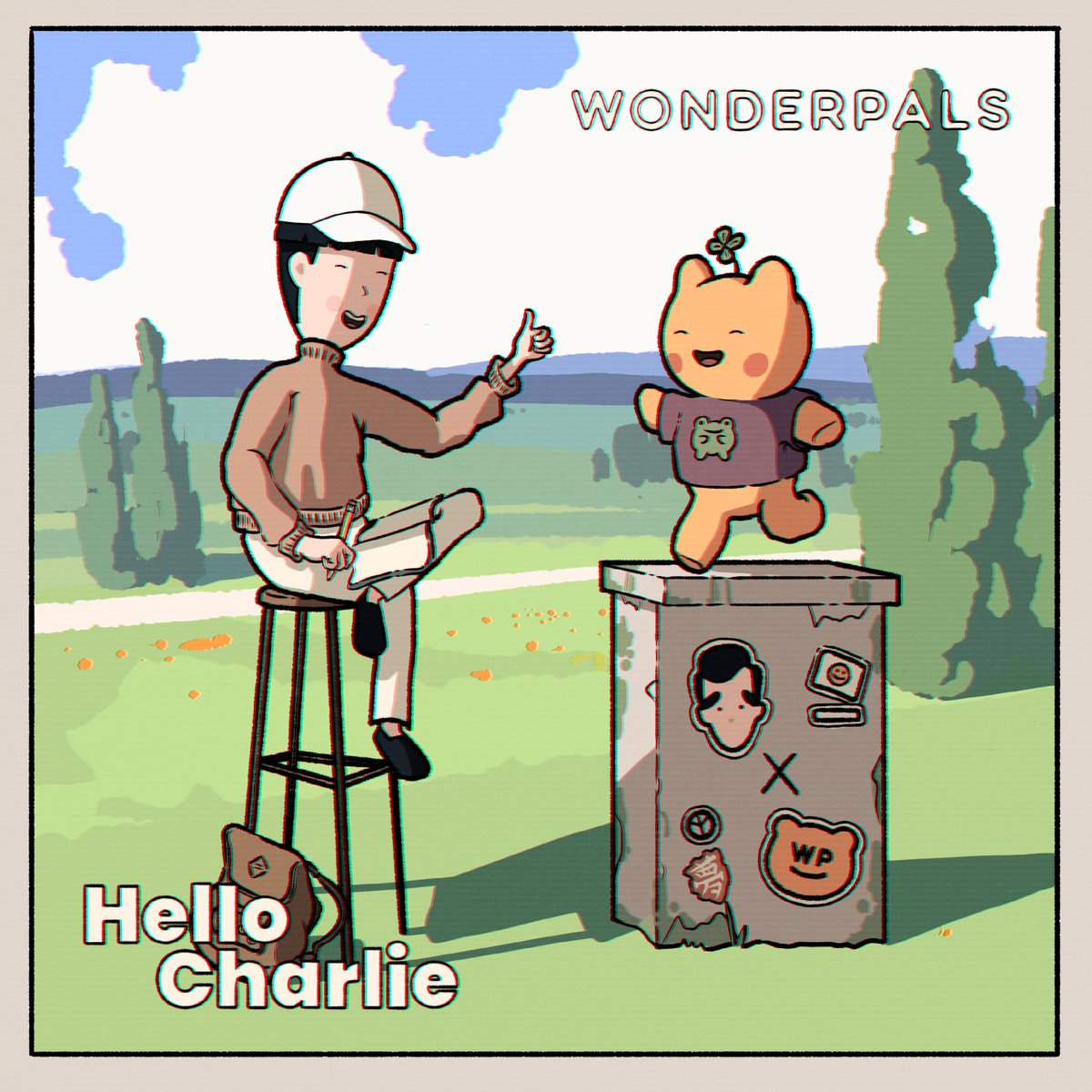 Hello Charlie! (@hellocharlienft) on Twitter photo The wandering is over, Charlie found a pal of many wonders!
We are happy to find a new fren in <a href="/WonderPals/">WONDERPALS 🌱</a> !
In celebration of this frenship, we are giving away 2 Charlist Spots by simply:
✅Like
✅RT
✅Tag a pal
⏰24hrs The wandering is over, Charlie found a pal of many wonders!
We are happy to find a new fren in <a href="/WonderPals/">WONDERPALS 🌱</a> !
In celebration of this frenship, we are giving away 2 Charlist Spots by simply:
✅Like
✅RT
✅Tag a pal
⏰24hrs