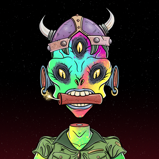 Space_Heads_NFT's tweet photo. 'Crazy Viking Military Female' 👽

#SpaceHeads https://t.co/8A82zZWmE4