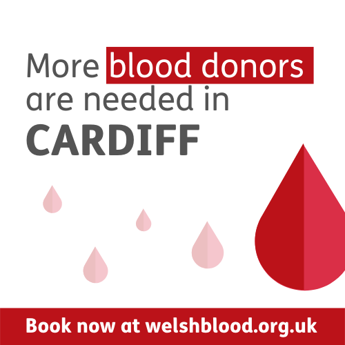 powerhouse_hub's tweet photo. 💪🏻 Can you help?

🩸 @WelshBlood need more people from the Cardiff area to sign up as donors to help patients across Wales!

✨ Do something amazing today!

📅 Book to give blood 👉🏻 https://t.co/5tP0ncYYjI https://t.co/zvNNP5mQQ1