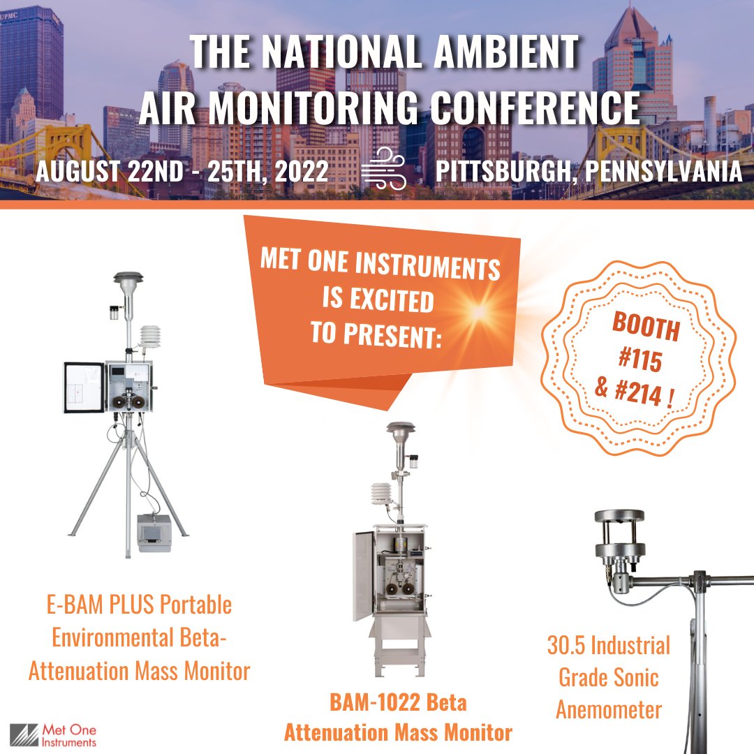 met_one's tweet photo. Exciting things are happening at the #NAAMC2022 this year…an amazing line-up of Met One monitors including an exciting #NewProductLine, an array of presentations, round table discussions, exhibitions & more!
➡️Check out the conference at a glance here:https://t.co/WlOBuL7PMK https://t.co/PNOBI1uYzO