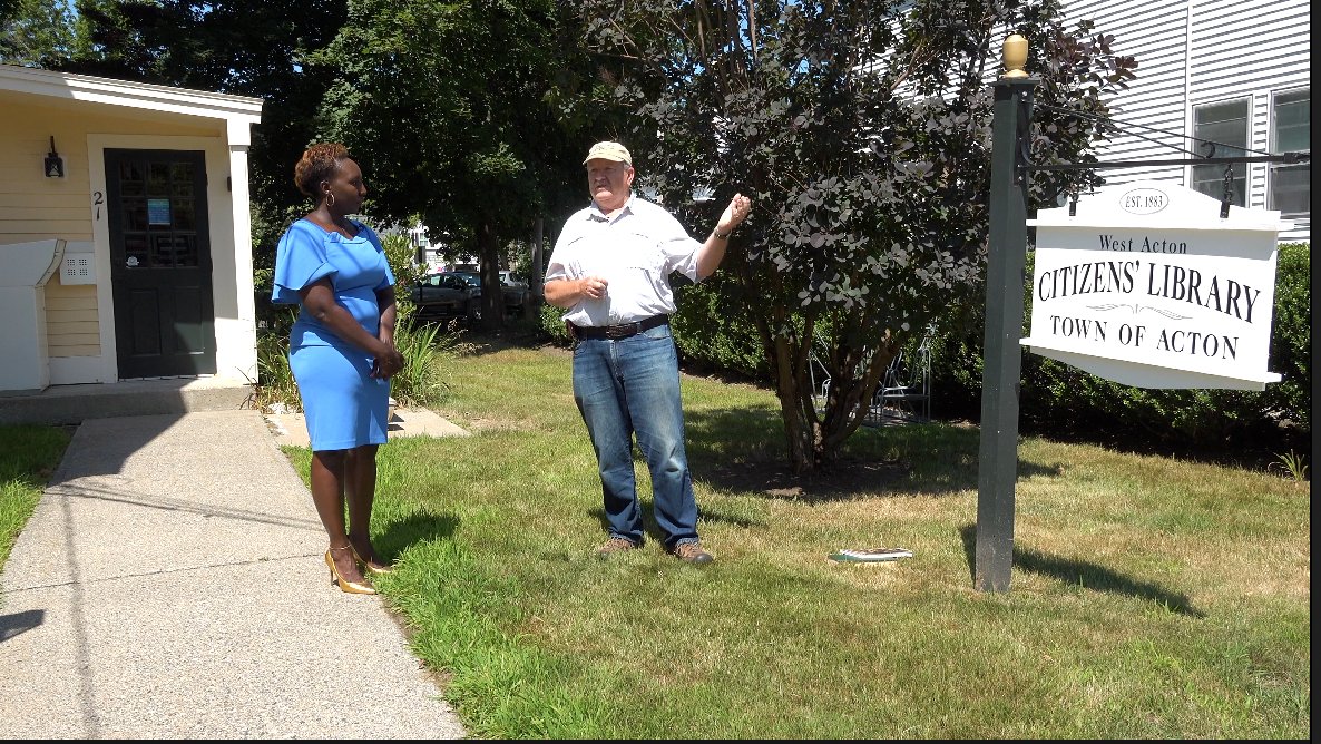 ActonTV1's tweet photo. It is always great to chat with @ActonMAGov's Select Board Chair, Mr. Dean Charter about Acton's History.
We were briefly joined (not on camera) by another community leader, Mr. Peter Berry
Look out for the next #ActonInFocus episode about the History of West Acton. #ActonMA https://t.co/kE5qWnbsNP
