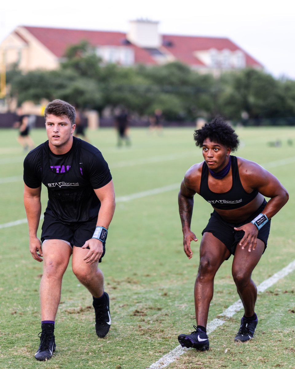 TCUFootball's tweet photo. Slow Feet Don't Eat 🐸

#GoFrogs #DFWBig12Team https://t.co/iN2IUasVFh