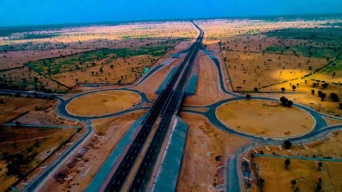 #ConnectingIndia
Work on 600 km stretch of 1225 km Amritsar-Bathinda-Jamnagar access controlled corridor is completed. The total project is Rs. 26,730 Cr.
#PragatiKaHighway #GatiShakti