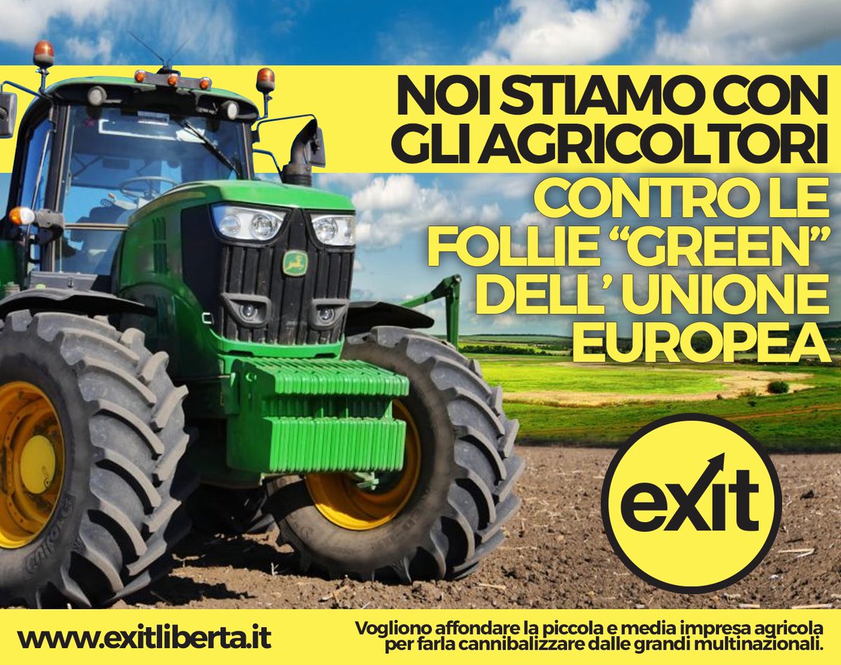 Sempre dalla parte dei lavoratori contro le infami e inutili regole europee.
#fuckue #exit @exitliberta