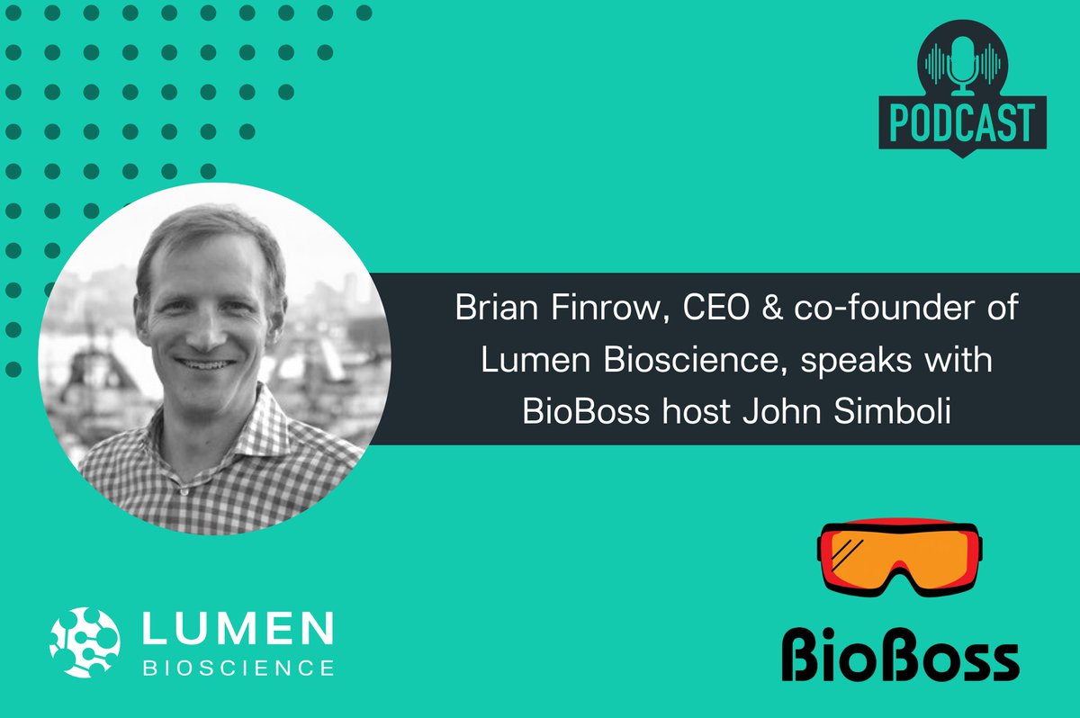 Check out <a href="/BioBossPodcast/">BioBoss</a>'s new episode featuring Brian <a href="/Finrow/">Brian Finrow</a> (Lumen, CEO &amp; co-founder) as he discusses with host <a href="/WsgJohn/">John Simboli</a> Simboli leadership in biopharma and Lumen's work to unlock the full potential of biologic drugs. Click the link to listen, 
bioboss.buzzsprout.com/236855/1095607…