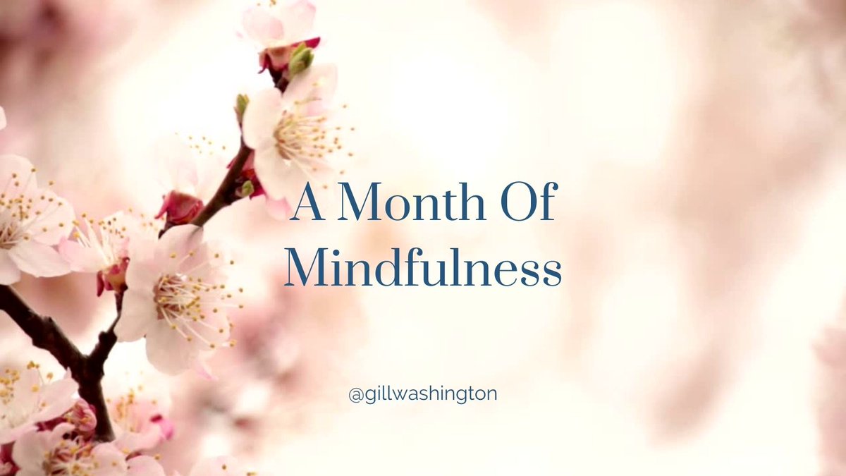For anyone interested in Mindfulness🧘‍♀️
Starting today, I'm  posting a blog post every other day for 30 days, relating to mindfulness: Mindfulness and relationships, mental health and physical health are amongst the topics.
gillwashington.co.uk/blog
Remember to bookmark link😊