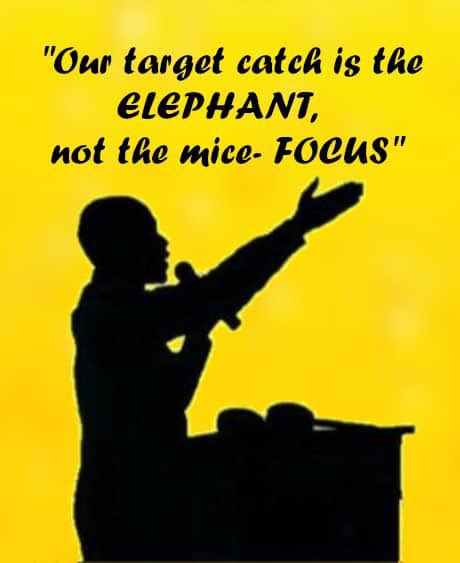 And to you citizens, UNSUBSCRIBE from silly WhatsApp news services that are now being used to harm the struggle!

Your seriousness will be seen if you UNSUBSCRIBE!

Don’t engage with people tweeting nonsense anymore.

Simply dot them and ignore their nonsense!

We need FOCUS!