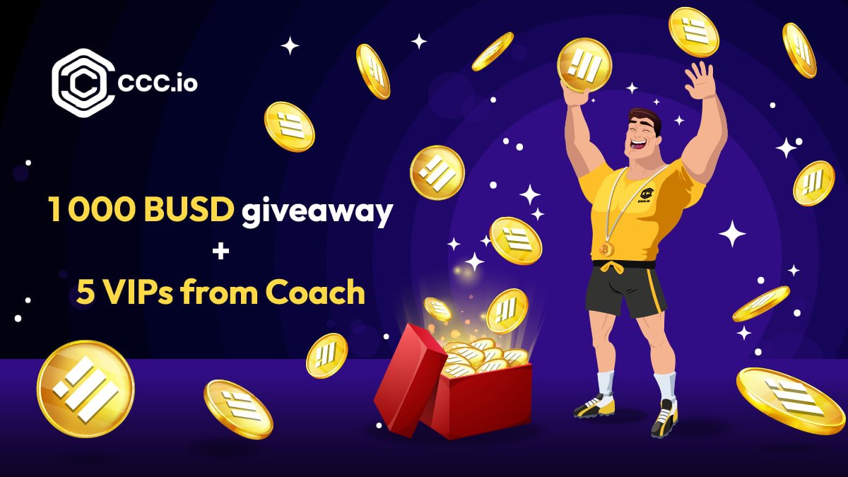 CryptoCoinCoach's tweet image. Missed our #giveaway? We too ☺️

So Coach announces a new one!

Here's what you need to do:
💁‍♀️Like &amp;amp; RT
💁‍♀️Tag 3 friends
💁‍♀️Follow us
💁‍♀️Post your best gainer this mini #altseason

🎁 5 of you will get $1000 $BUSD + 5 will become Private Trading Club members!