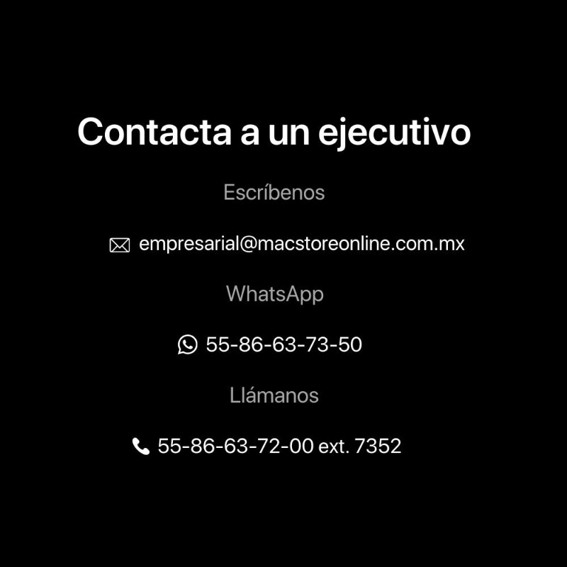 MacStoreMx's tweet photo. Beneficios de Mac & iPhone con #MacStoreEmpresarial 🖥👌.
✅ Escríbenos por #WhatsApp ➡️ https://t.co/gbdOmuW6Ab