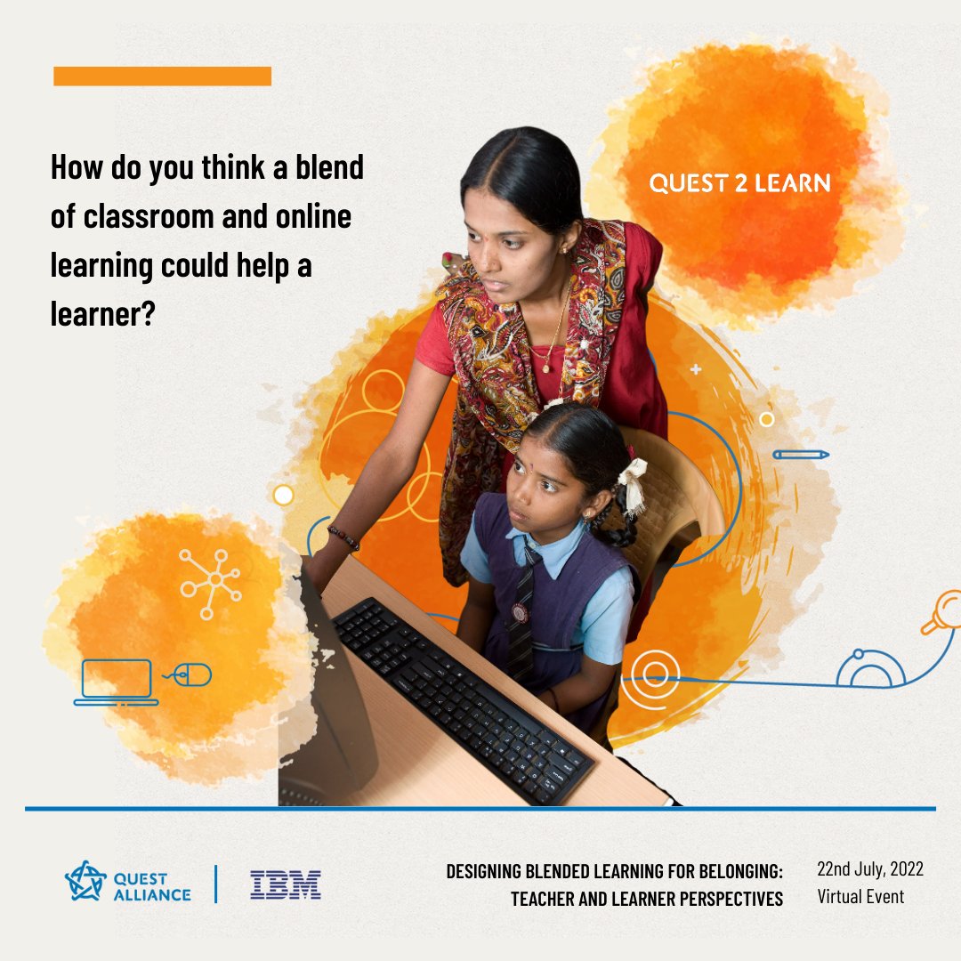 questalliance's tweet photo. The effects of the pandemic, ongoing developments in digital technology, and a growing need for student-centered learning present us with a unique opportunity to redefine the #FutureofLearning ✏️🖥️📖📱.
Join our conversation this Friday: https://t.co/Ft9R8dlI0m
~
#Quest2Learn https://t.co/Mq1VWCIoAS