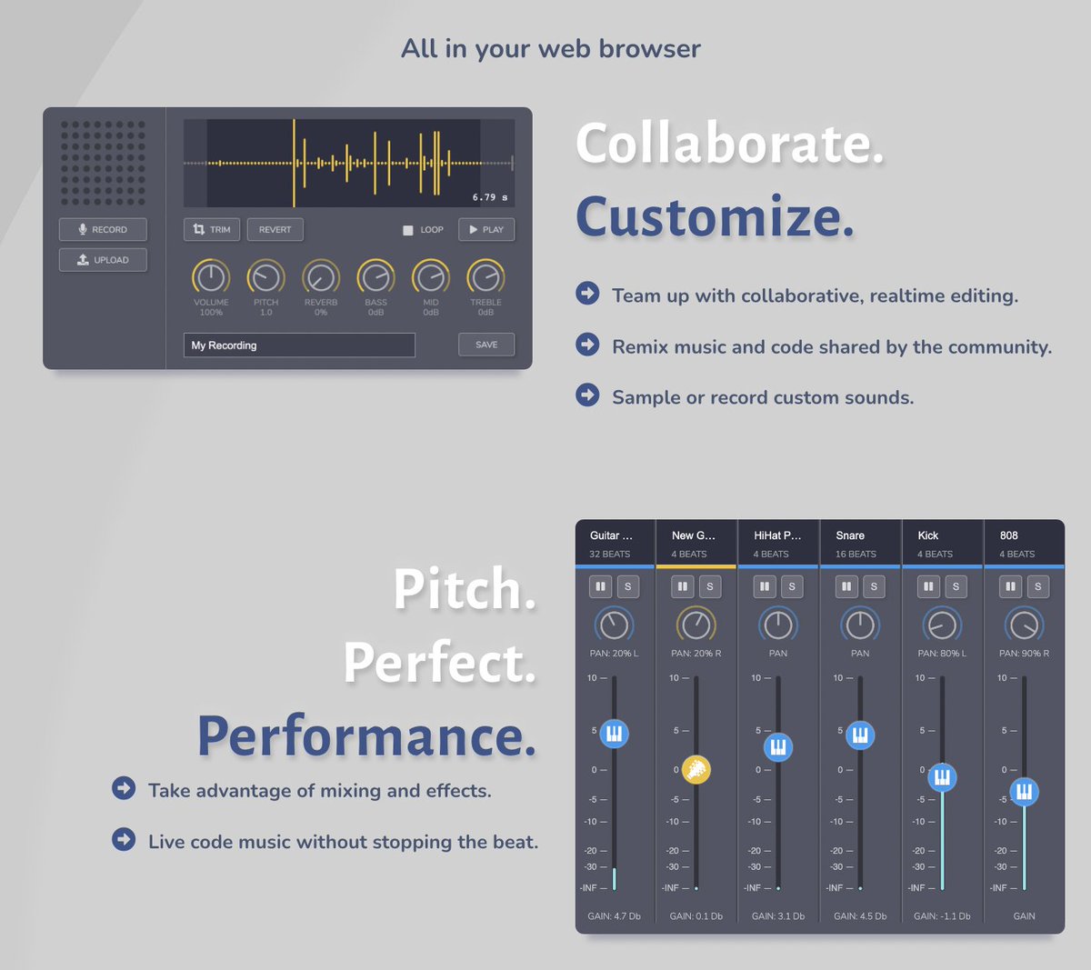 impactology's tweet photo. "TunePad is a free online platform for creating music with the Python programming language" @tunepad_live 

https://t.co/qnSWK9gOFK

"TunePad was designed with learners in mind. Our step-by-step tutorials are perfect for beginners new to coding or music or both!" https://t.co/t51gCzcQWE