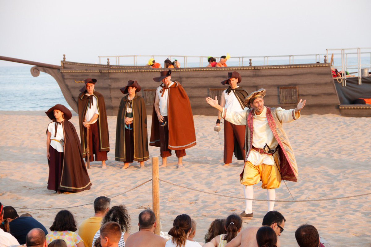 Desembarcament Pirata de Castelldefels.
#piratelanding Gracias a todos, al
mejor equipo posible de Performing Arts <a href="/TodoporqueRias/">Performing Arts</a>  <a href="/IsaacMorera/">Isaac Morera Socias</a> <a href="/AjCastelldefels/">Ajuntament de Castelldefels</a>  <a href="/oriolet83/">Oriol Barberà Garre</a> <a href="/ACPCast/">Agrupació de Cultura Popular de Castelldefels</a> y al público por devolver tanto cariño y mensajes motivadores! ❤️