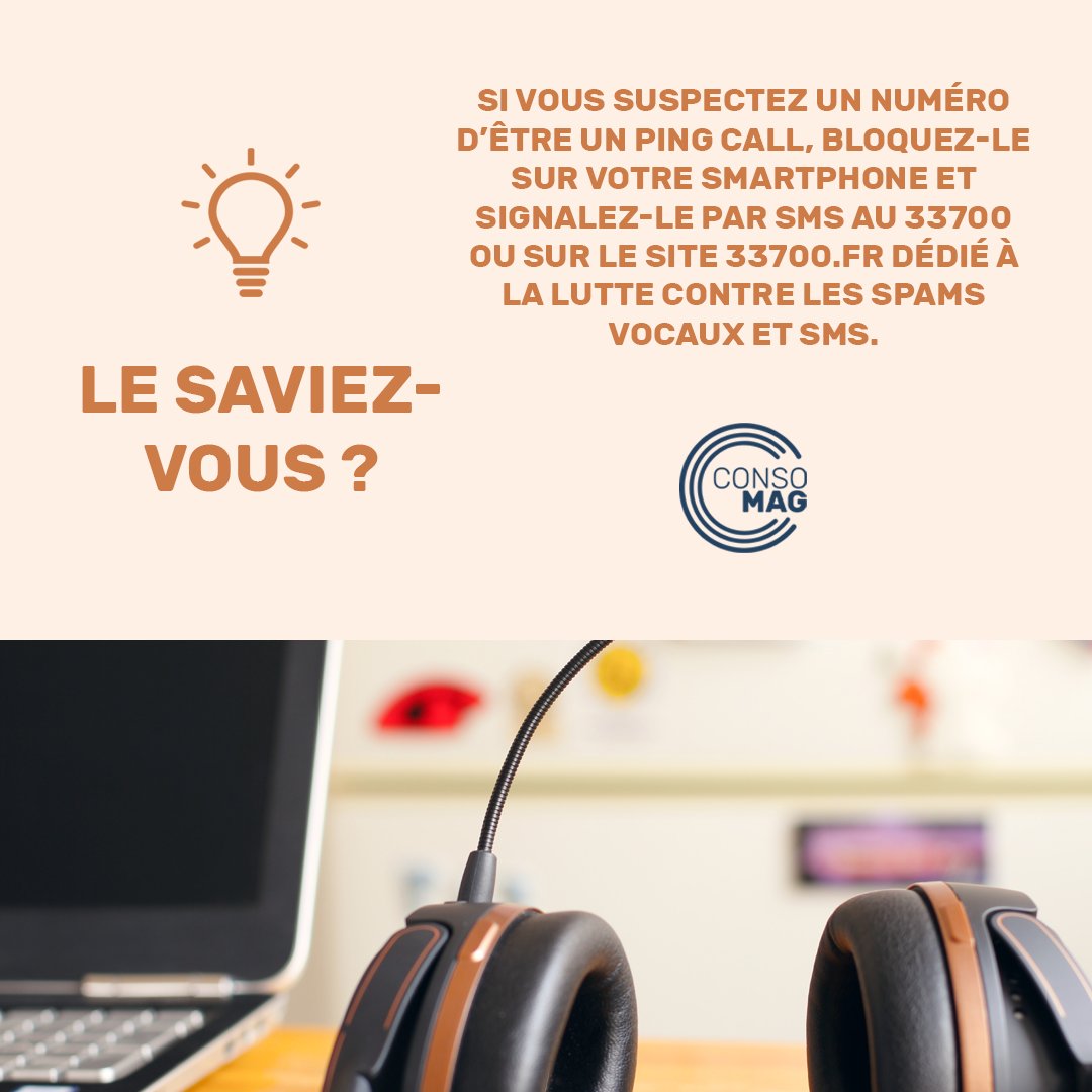 Conso_INC's tweet photo. 📞 Vous avez reçu plusieurs appels en absence d'un numéro inconnu ? Ne rappelez pas, c'est peut-être une #escroquerie ! Le point sur le #pingcall avec #ConsoMag et l'association de #consommateurs #Adeic
▶ https://t.co/JYjAeOwLF1
#MardiConseil https://t.co/xANEvmnK8I