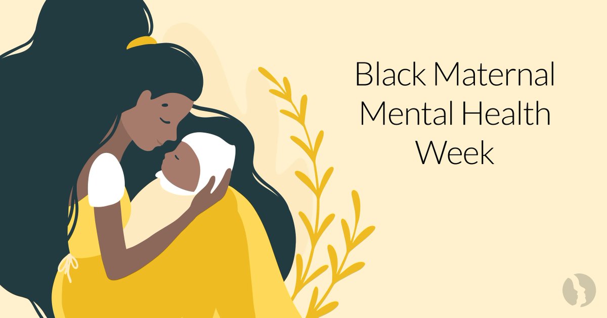 This week is #BlackMaternalMentalHealthWeek, a time to highlight the importance of bridging the gaps in maternal mental health experienced by Black women as we address disproportionate rates of pregnancy-related deaths among Black women.