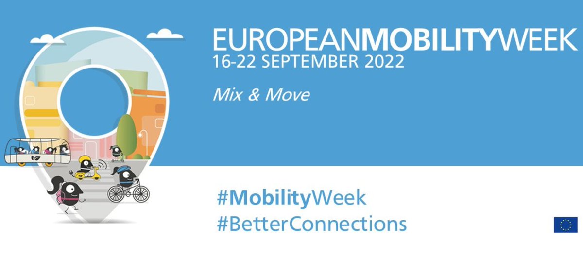 The European #MobilityWeek 2022 is a very useful occasion to start changing the mobility habit of 🇪🇺 citizens. 

Do you cycle to work 🚴‍♂️? As an employer do you encourage your employees to use public transport?

Register your #MOBILITYACTION ⬇️ mobilityweek.eu/register-a-mob… 
#EURESjobs