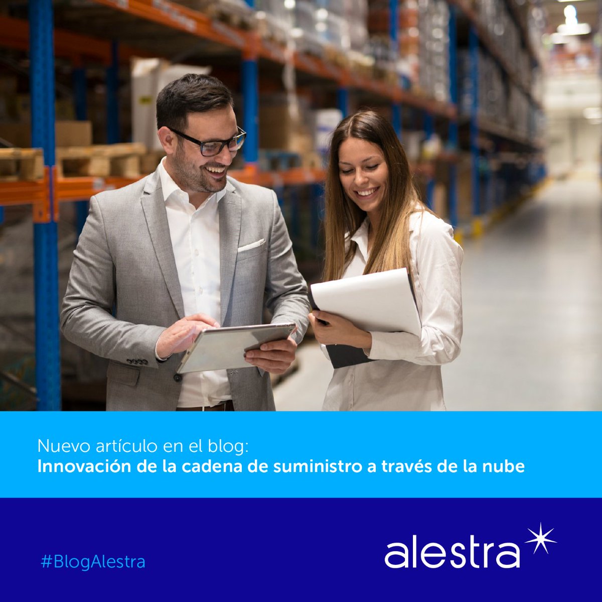Alestra_MX's tweet photo. Hoy es #Martes de #BlogAlestra y, en nuestra nueva publicación, te platicamos sobre la importancia de optimizar las cadenas de suministro a través de #tecnologíasdisruptivas como la #nube. ☁
¿Quieres saber más? Da clic aquí 👇 https://t.co/4rO7QOhoNw https://t.co/3xHwSAArV7