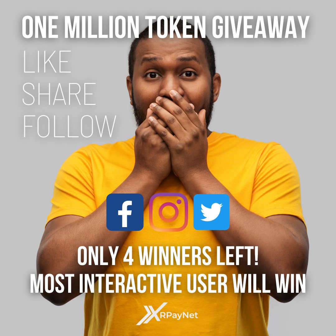 XRPayNet's tweet photo. 📢IF THIS POST GET'S 2000 RESHARES TODAY WE'LL ANNOUNCE THE WINNER

FOLLOW, SHARE AND COMMENT FOR YOUR CHANCE TO WIN 🥳

#GIVEAWAY #tagafriend #crypto #opportunity #manifest #share #opportunity #chance #crypto #manifest #win #giveaway https://t.co/vuzTRqFygY