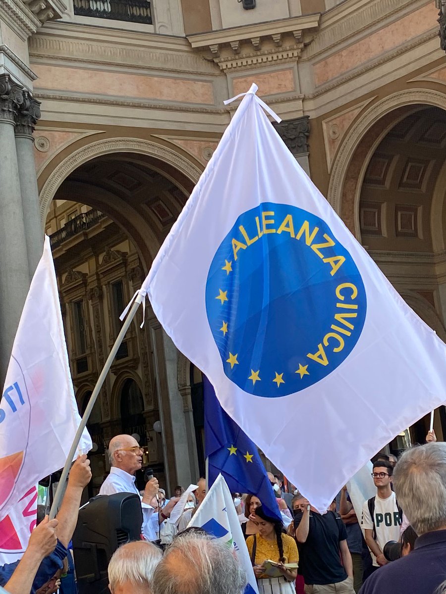 PER CHI IERI NON C"ERA
Aspettando gli esiti della giornata politica di domani, vi consigliamo di ascoltare  #MarcoGhetti, vero promotore della manifestazione pro #Draghi a #Milano a cui anche noi abbiamo aderito. Qui trovate il suo intervento 

alleanzacivica.eu/news/25-eventi…