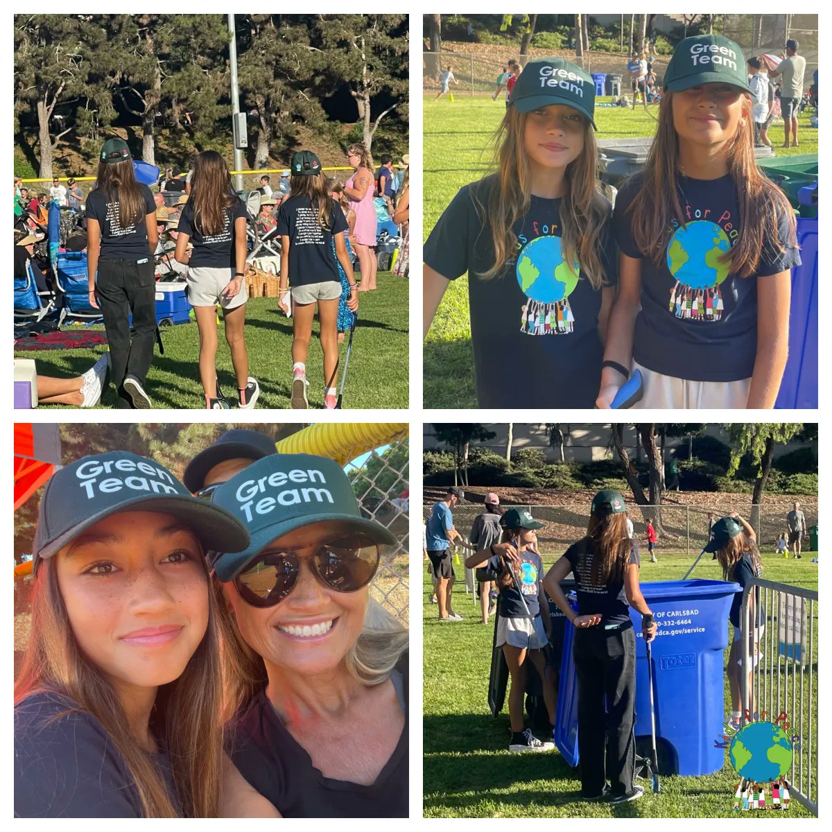 KidsforPeace's tweet photo. Fun Summer Youth Volunteer Opportunity! Sign up to help #Carlsbad #TGIFConcerts in the Park attendees properly dispose of their waste. Service hours are available for HS students (incl. incoming Freshman). All volunteers will receive a FREE Green Team hat! https://t.co/Ee750uF1nH https://t.co/sHgchZIBay