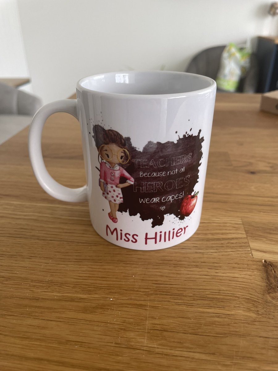 I received a really lovely gift from one of my year 7 pupils today in our last lesson together today. It was so not expected but so very much appreciated 🥰