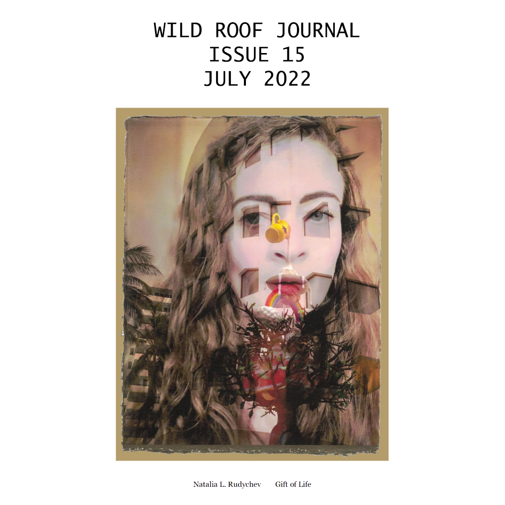 Wild Roof Journal | Issue 15, July 2022 
Grateful to the editor Aaron Lelito for selecting my work.
Tree of Life, 2021
Archival pigment transfer to Arches 88 watercolor paper.
