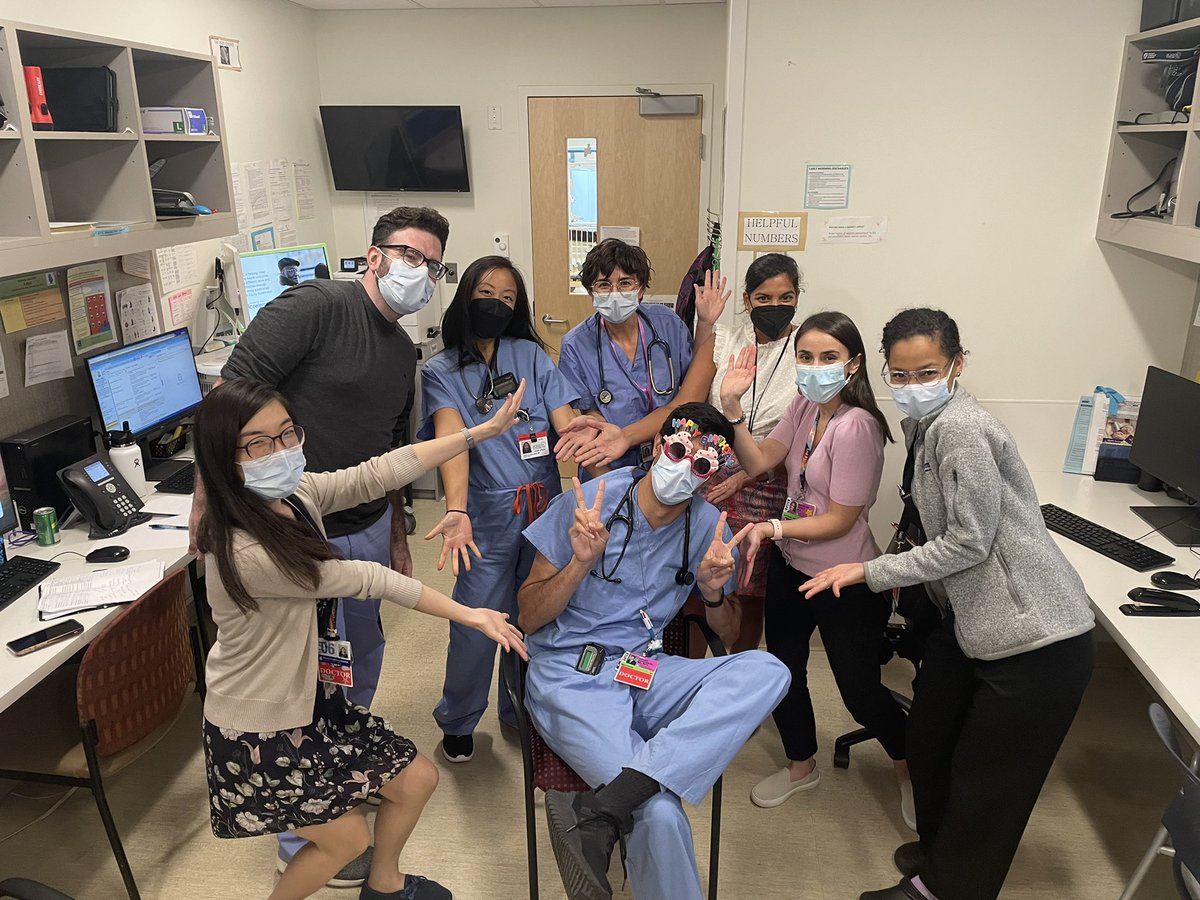 Happy Birthday to Rohan! Our ward intern spending his first birthday with his @TheBCRP family! #birthdaysduringresidency <a href="/KateMichelson2/">Kate Michelson</a> @ChrisChestonMD