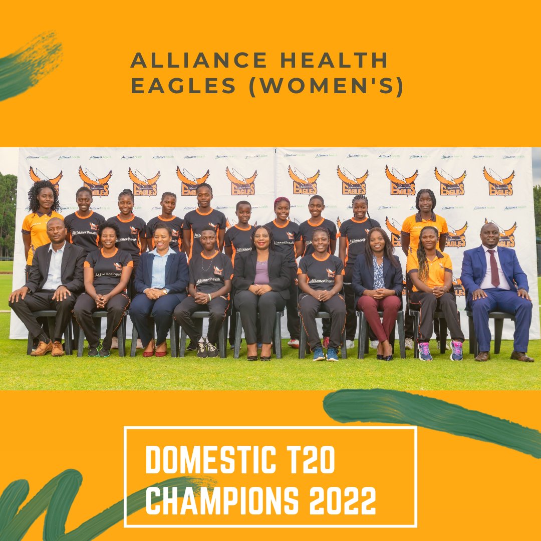 #WCW features <a href="/ZimCricketv/">Zimbabwe Cricket</a> 2022 Women's T20 Champions Alliance Health Eagles

Their triumph helped the Mashonaland based cricket franchise the outright champions of the format this year