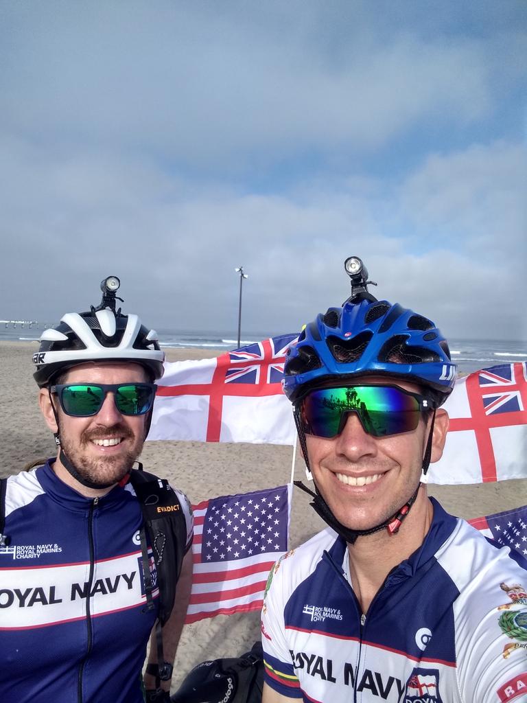 It is ON!!! We're off! 5000 km to go! Thanks to all for the support getting us this far, trained, equipped and ready: <a href="/LockheedMartin/">Lockheed Martin</a> <a href="/RestrapLTD/">Restrap</a> <a href="/nopinz/">Nopinz</a> <a href="/NAVYfit/">NAVYfit</a> <a href="/RNRMC/">Royal Navy & Royal Marines Charity</a> <a href="/FirstSeaLord/">First Sea Lord</a> @CaptainRReadwin