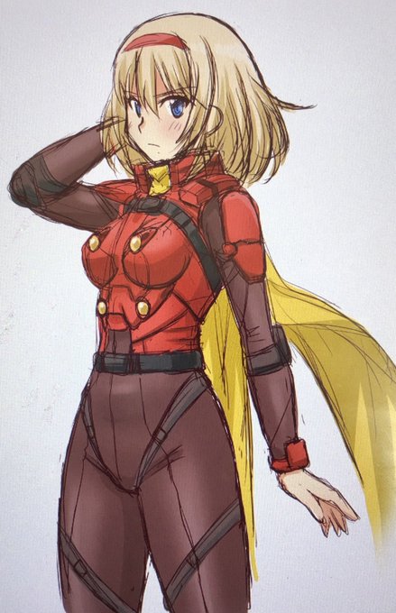 009の日には間に合ってないけど、OVA版の003。つり目になっていてもうフランソワーズと違うのではと思いつつ、それはそれ。 