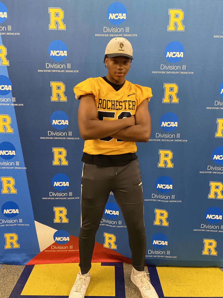 Had a great visit <a href="/UofRFootball/">Rochester Football</a>      Hope to be back on campus this following season <a href="/damelio_davis/">Davis Damelio</a> <a href="/nickdistefano42/">Nick DiStefano</a> <a href="/SchroederFtball/">Schroeder Football</a> <a href="/IamcoacHHeav/">Jason Henshaw</a> <a href="/ChadMartinovich/">Chad Martinovich</a>