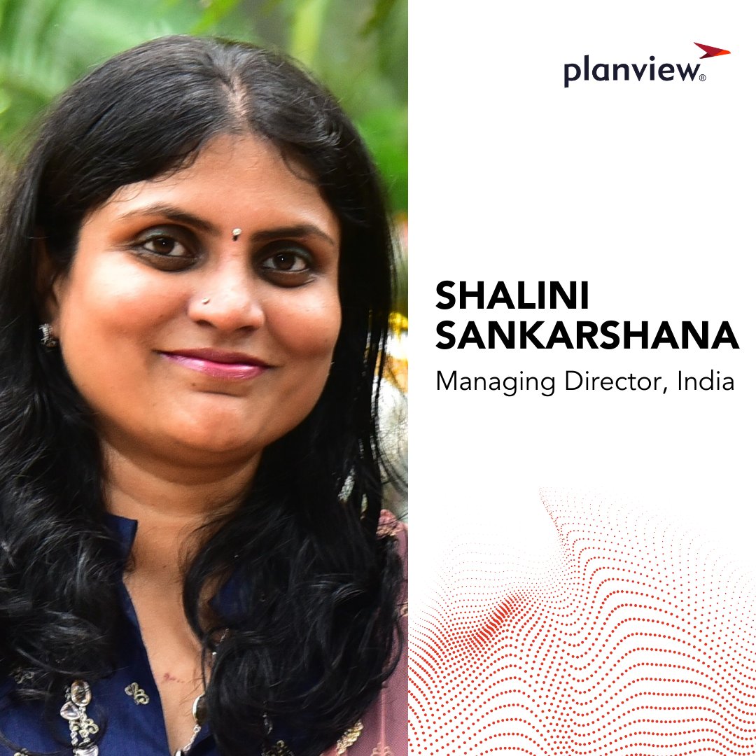 Planview's tweet photo. Welcome @sshalini as the new Country Manager and Managing Director, India. Shalini Sankarshana has built and scaled enterprise platforms and products serving world’s top financial institutions across the globe for last 20+ years. Welcome to Planview! https://t.co/NjjZEGyOvl