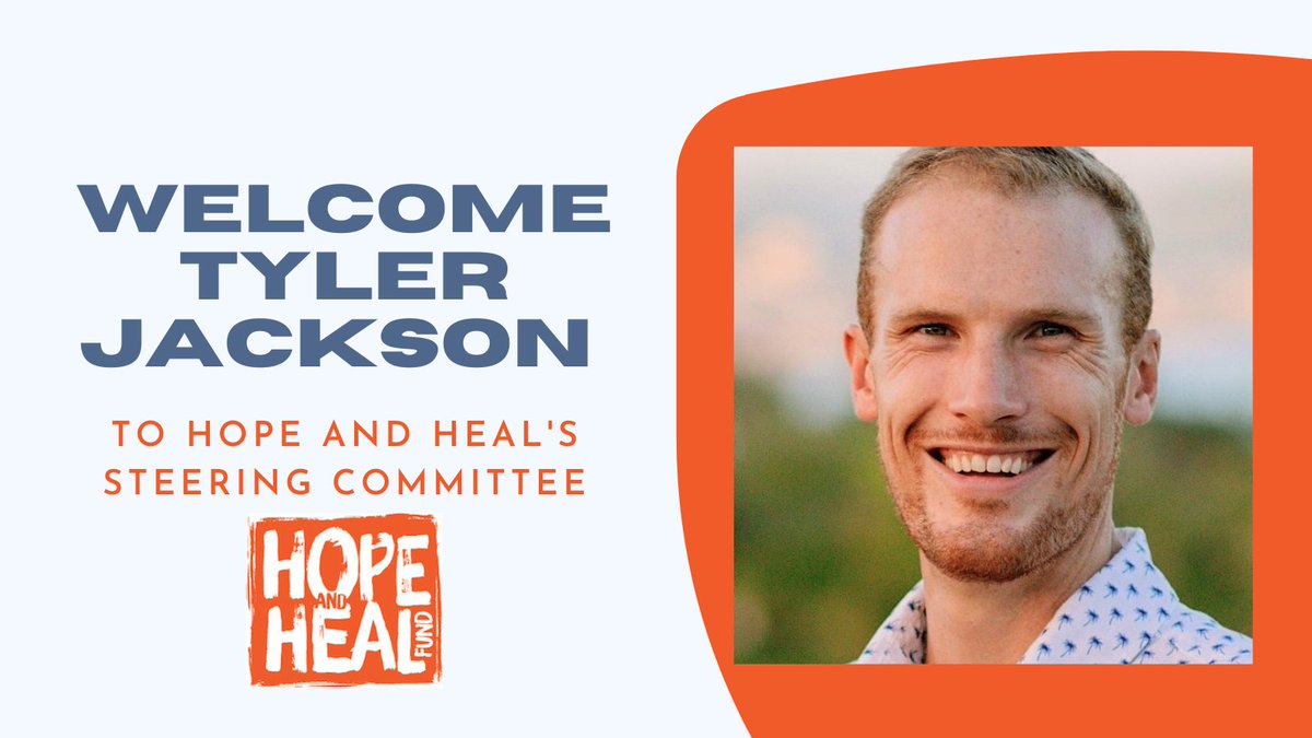 HopeAndHealFund's tweet photo. We are delighted to welcome our newest Steering Committee member @tylervjackson. Tyler was drawn to our intersectional and comprehensive approach to gun violence reduction and our focus on community-based solutions. https://t.co/oSgxjCGn1Z https://t.co/alZlihNfw9