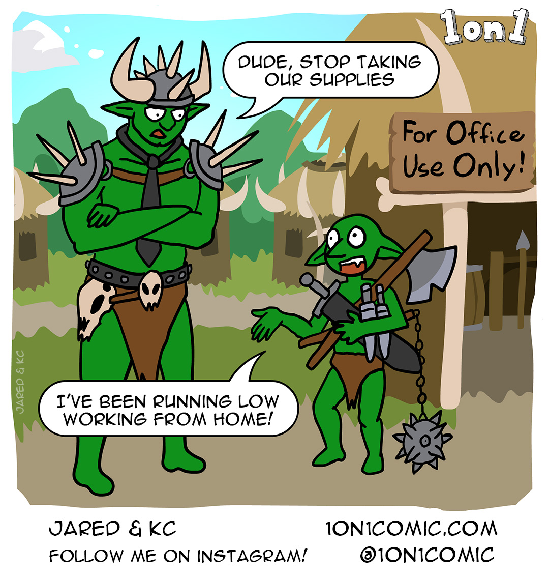 He's been taking all the snacks too!

#office