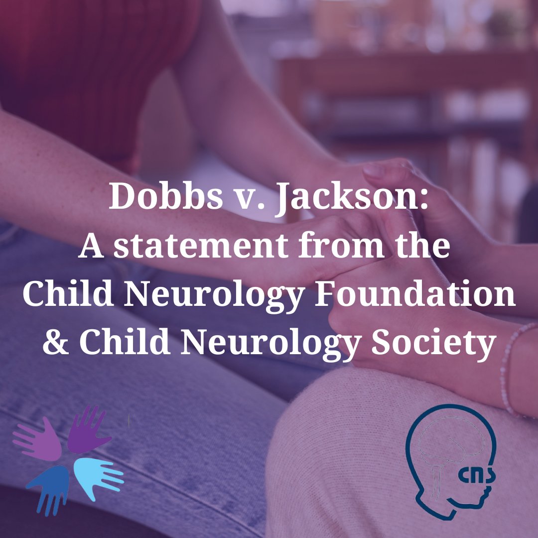 The Child Neurology Foundation (CNF) and the Child Neurology Society (CNS) stand firm in our commitment that all have access to safe, equitable and quality healthcare, including medical termination of pregnancy - abortion. Read our full statement here: bit.ly/3OisNMp