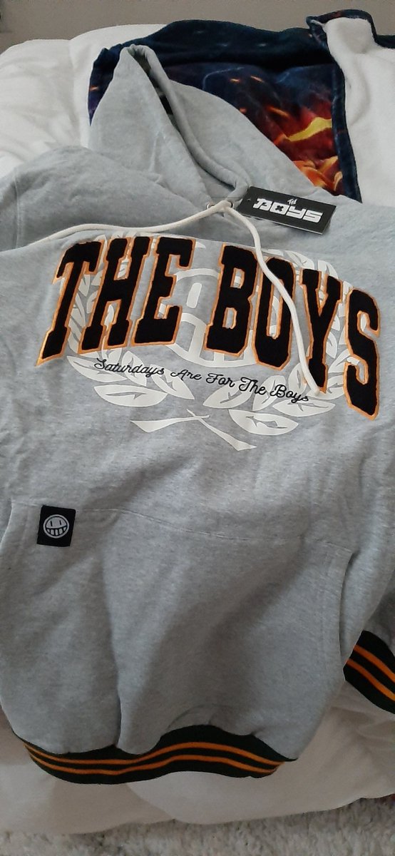 LHarbula's tweet photo. @yeptheboys it's here!!!! I'm so excited to finally have The Boys merch!!!! https://t.co/N2MWU323B4