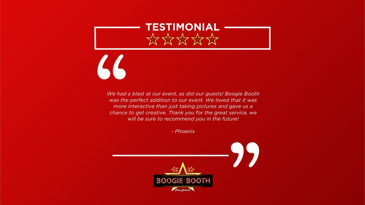 Boogieboothnola's tweet photo. We are so happy that you enjoyed your event, and we hope to see you again soon. We love hearing from our customers, please feel free to reach out to us anytime with feedback or questions.
 
#boogieboothnola #boogiebooth  #events #brand #business https://t.co/jzDsAtaeqz