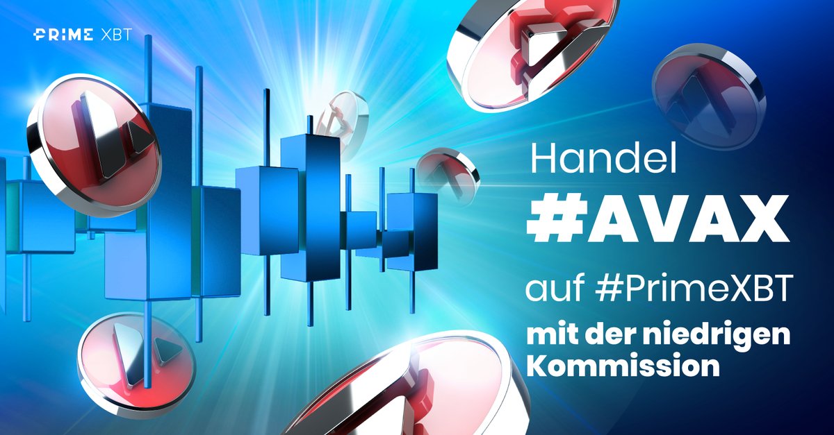🔥 Handel #AVAX auf #PrimeXBT mit der niedrigen Kommission 

🎯 Long oder Short mit dem Handelspaar AVAX/USD

Beginne noch heute mit dem Handel 👉 deu.primexbt.com/3mQYD7W