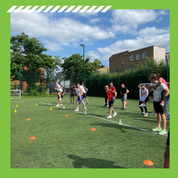 Ready, set, go! Do you have it what takes to beat your colleagues in a piggy back race?

Call 0203 589 4612 to book a corporate sports day now!
.
.
.
#corporate #corporatesportsday #corporateevent #piggybackrace #haggerstonschool #colleagues #fitness #team #healthylifestyle