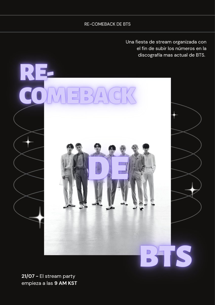 myglosshy's tweet photo. — RE- COMEBACK BTS streaming party mundial: ARMY se ha planeado un nuevo stream party con temática de comeback, estará enfocada en distintas canciones grupales e individuales con la finalidad aumentar el stream de la discografia actual de BTS.

•DA RT + INFO ⤵️ #BTS #BTSARMY https://t.co/YvntkHZ8mu