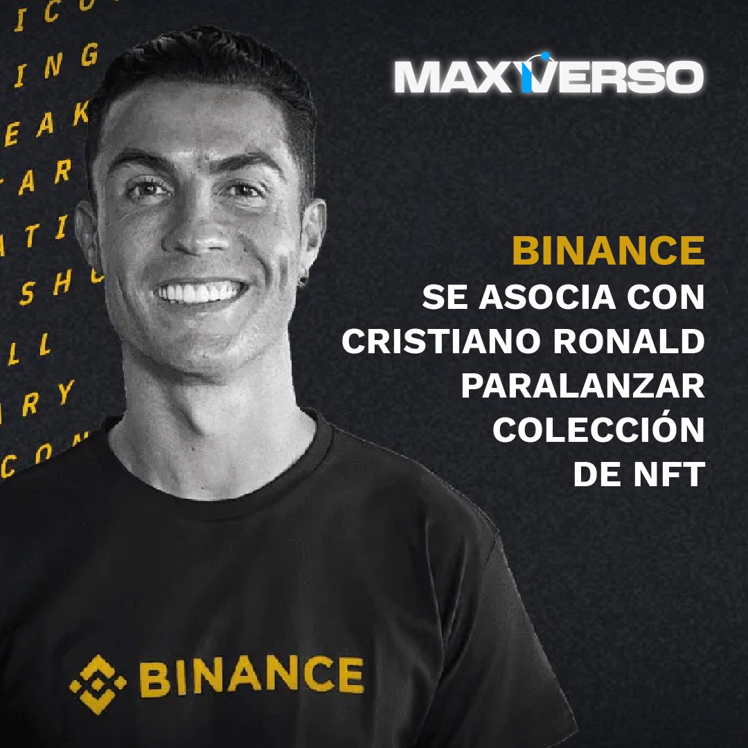 MaxiversoNft's tweet photo. Cristiano Ronaldo es uno de los mejores futbolistas del mundo y ha trascendido el deporte para convertirse en un ícono en múltiples industrias. 

Síguenos en Instagram 👉🏻 https://t.co/bzx4wv7thm  tenemos todas las noticias relacionadas con #Criptomonedas , #NFTs #blockchain https://t.co/RDA99CwTGP