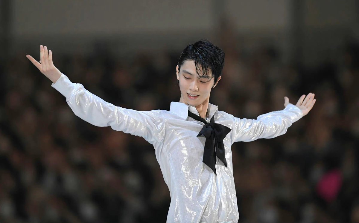 mor_0226's tweet photo. Yuzuru stands out as a professional athlete, and I hope Yuzuru will achieve his dream and live a healthy and happy life.
#YuzuruHanyu https://t.co/be5H5xhQXe