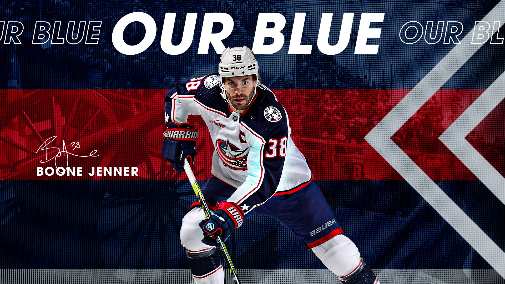 Blue jackets uniforms 2025