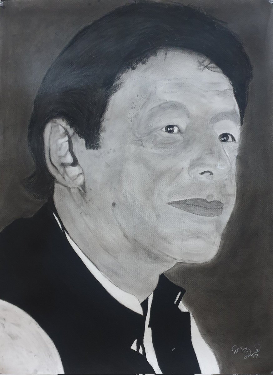 Portrait Of <a href="/ImranKhanPTI/">Imran Khan</a> ❤️🇵🇰
Watch <a href="/ImranKhanPTI/">Imran Khan</a> Sketching Video On Youtube Link nechy diya hai 
youtu.be/sje9MLHzhwY
#imrankhanPTI
#artists #Sketching #portrait #artwork