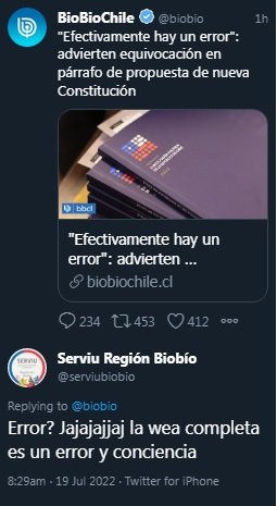 XimeSimple's tweet photo. #LaWeaCompletaEsUnError 😂😂
Este CM sí que vale las lucas que le pagan. https://t.co/8ADaJX2MOJ