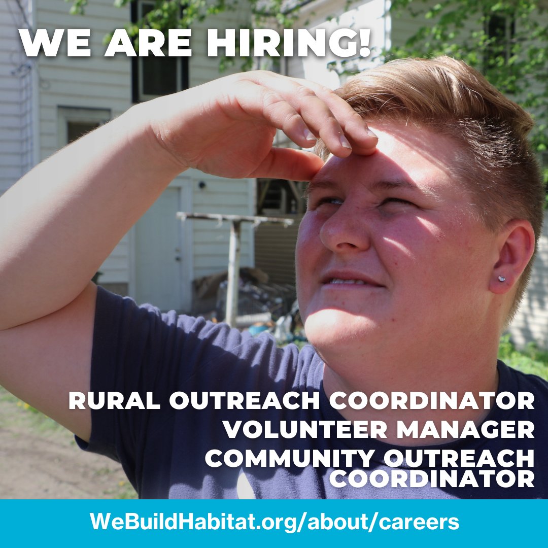 IA Heartland Habitat (@iaheartlandhfh) on Twitter photo Apply today! webuildhabitat.org/about/careers Apply today! webuildhabitat.org/about/careers