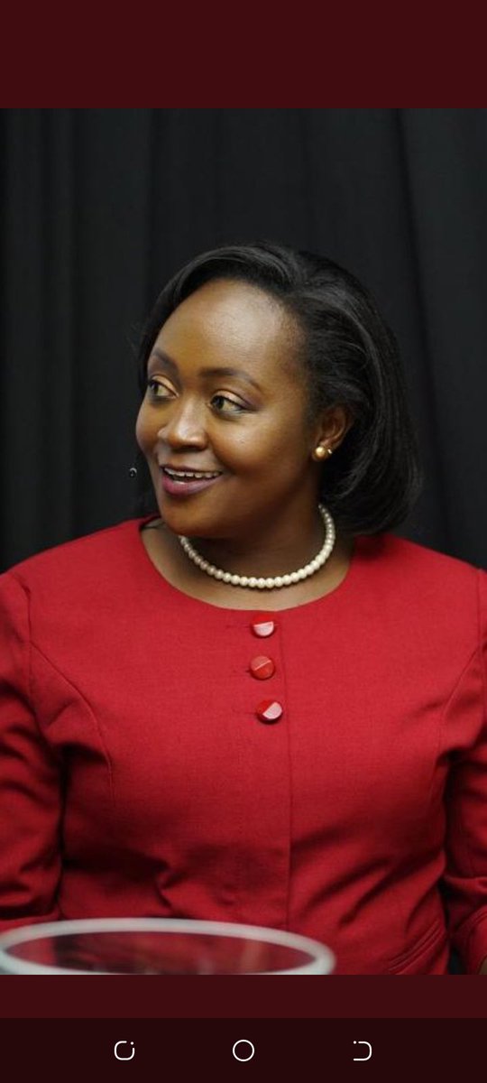 Justina Wamae is so informed. She really deserves a chance for real. She's knowledgeable, confident and eloquent. Also very passionate.