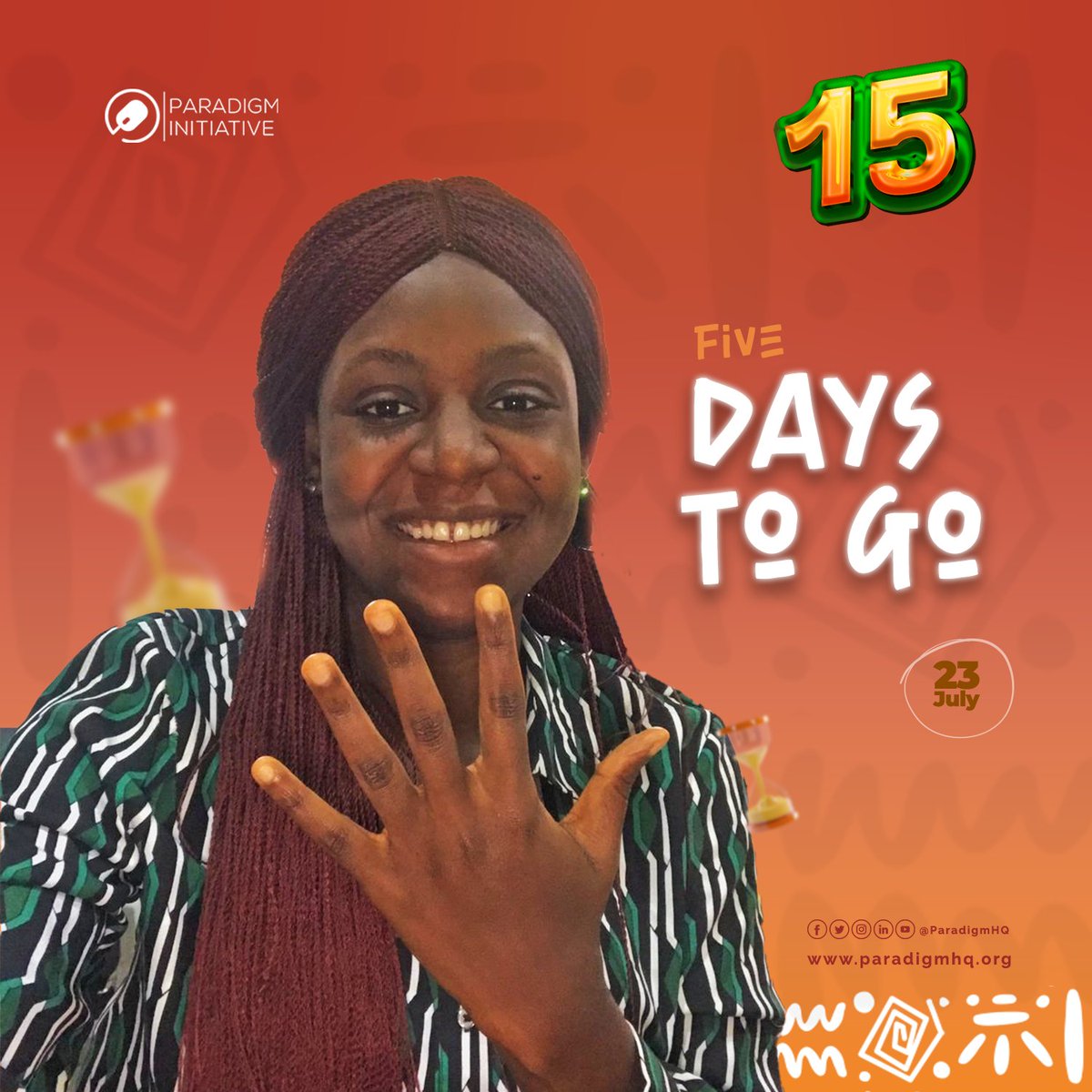 ParadigmHQ's tweet photo. The #PINAt15 celebration will take a walk down memory lane to celebrate all the milestones achieved over the last 15 years and look ahead to the next 15 years.
#CountdownWithUs
#PINAt15 https://t.co/T8iXJvitMY