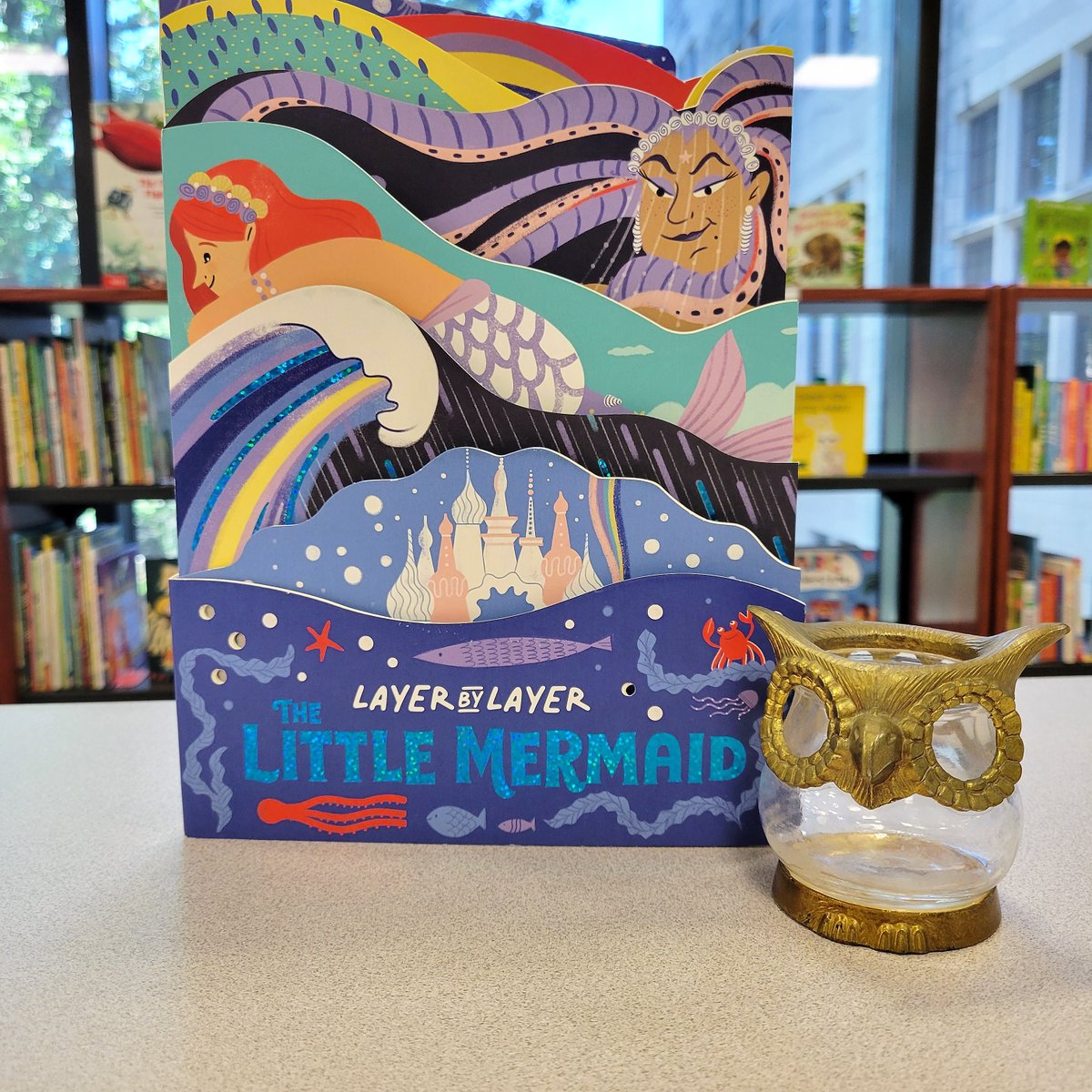 📚The Little Mermaid (Layer-By-Layer) by Carly Madden and Cynthia Alonso #dailybutlershelfie #thelittlemermaid #carlymadden @cyndoor @QuartoKnows