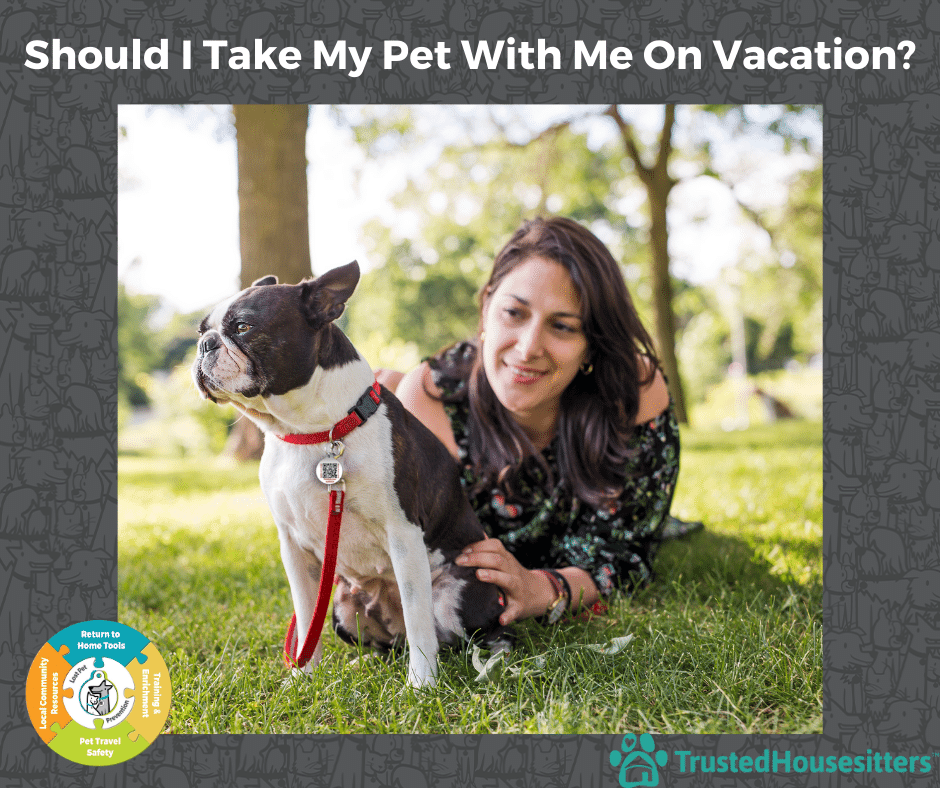 Another piece of our #LostPetPreventionMonth puzzle is Pet Travel Safety! The golden question is, "should you take your pet with you?" There are some things to watch out for when making the call. <a href="/Housesitting/">TrustedHousesitters</a> has some great advice: ow.ly/zNAq50JVgOn